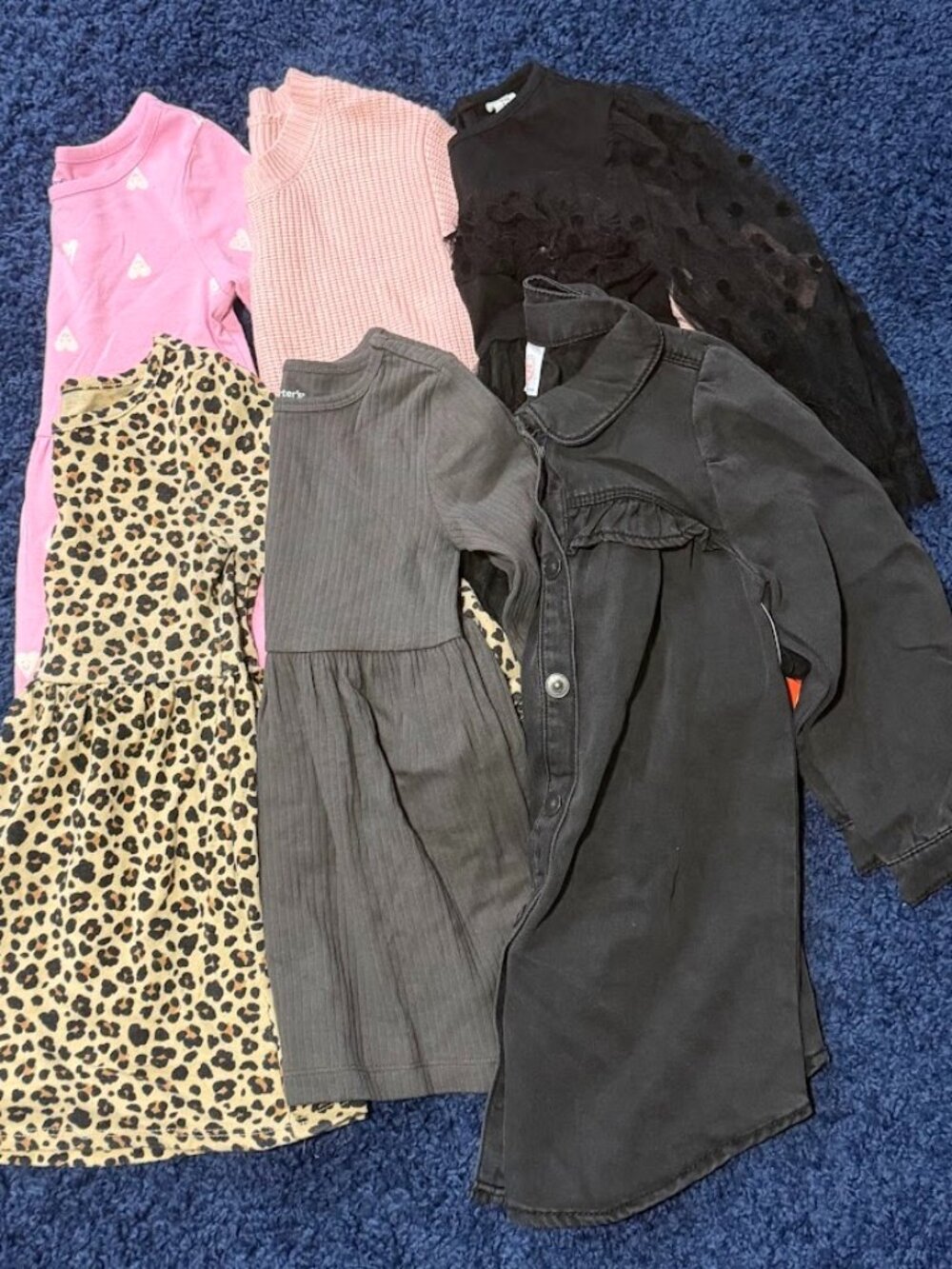 Girls 3T Dress & Jacket Lot – Carter’s, Cat & Jack, Wonder Nation & SHEIN